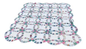 Double Wedding Ring Quilt