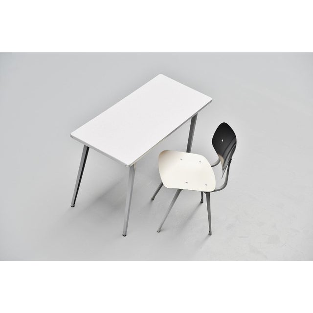 1950s Small Reform Table by Ahrend De Cirkel attributed to Friso Kramer, 1963 For Sale - Image 5 of 9