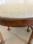 Antique Walnut Oval Stool, 1920 For Sale - Image 4 of 7