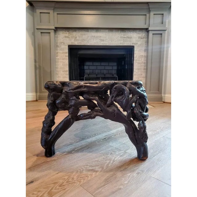 18th/19th Century Chinese Root-Wood Low Table For Sale In Dallas - Image 6 of 11