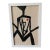 Mid 20th Century Modernist Minimalist Painting - Unknown Artist For Sale