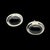 Tiffany and Co. 1990s Tiffany & Co Estate Natural Hematite Cabochon Earrings Sterling Silver, 2 Pieces For Sale - Image 4 of 12