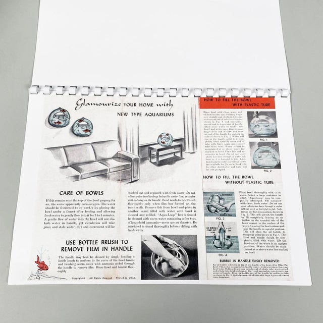 American Plastic Fish Tank, 1950s For Sale - Image 16 of 17