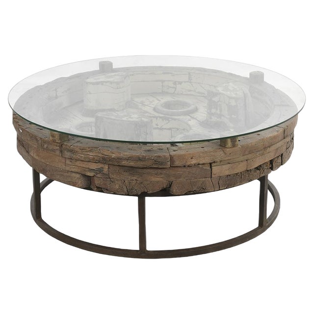 Industrial Coffee Table, 1920s For Sale