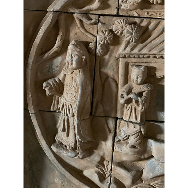 Chinese Stone Carving in Shadow Box For Sale - Image 4 of 13