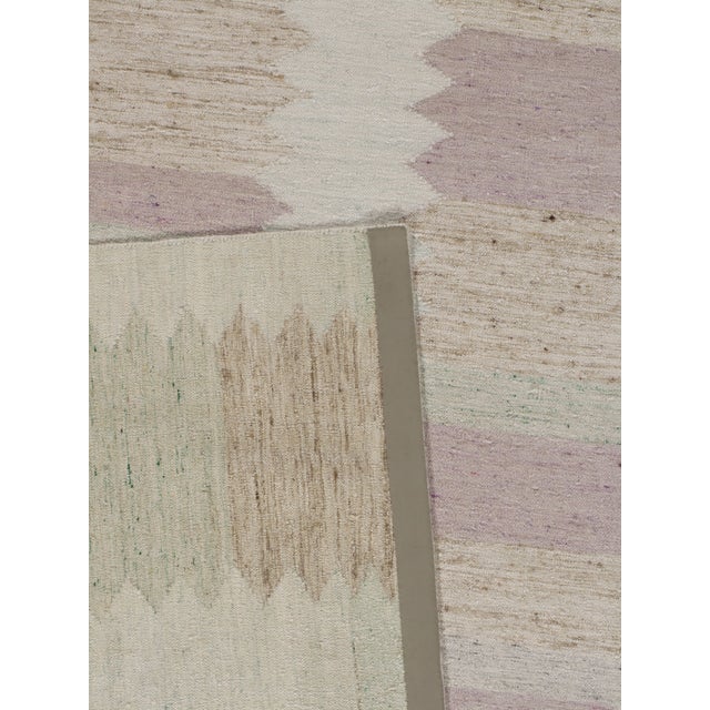 Swedish Style Kilim Deco Rug 8' X 10' For Sale - Image 16 of 16