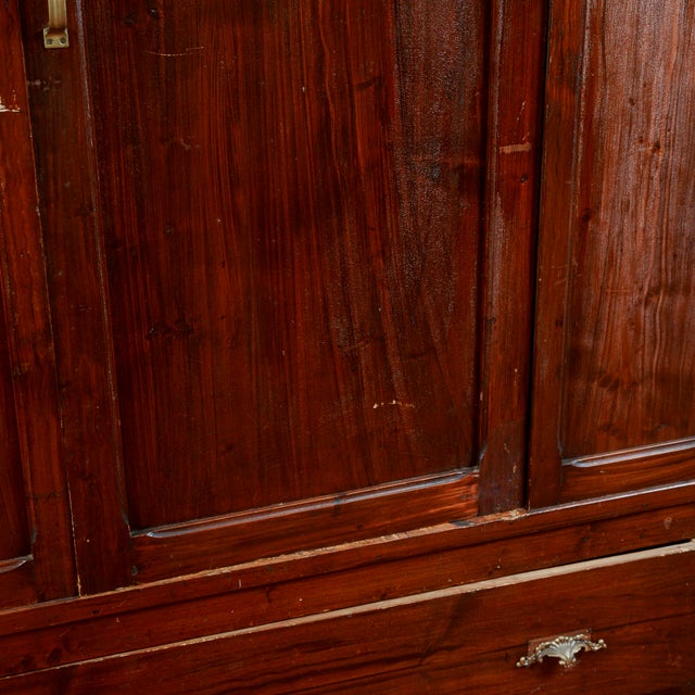 Early 20th Century Art Nouveau Wooden Wardrobe For Sale - Image 10 of 18