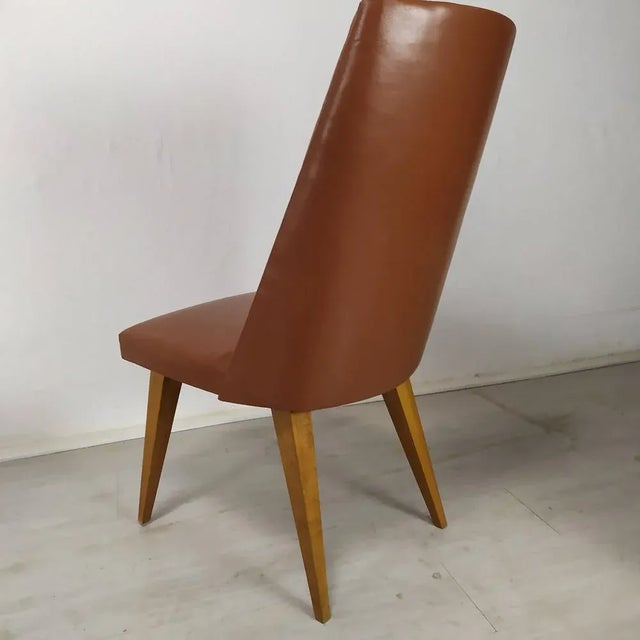 Leatherette Chairs, Set of 8 For Sale - Image 14 of 18