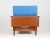 Textile Black Skai & Teak Kimono Armchairs by Sergio Saporiti for Fratelli Saporiti, 1960s, Set of 2 For Sale - Image 7 of 11