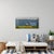 Overlook by Justin Wheatley | Acrylic on Canvas Red House With Blue Sky For Sale - Image 9 of 10
