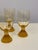 Yellow Lenox Vintage 1970s Tempo Buttercup Yellow Glasses, Set of Four For Sale - Image 8 of 12