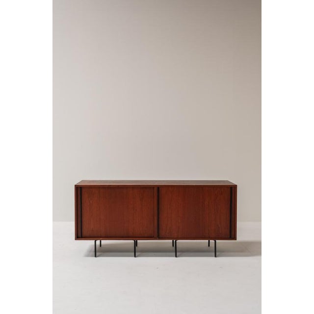 Black Sideboard by Campo e Graffi, Italy, 1960s For Sale - Image 8 of 12