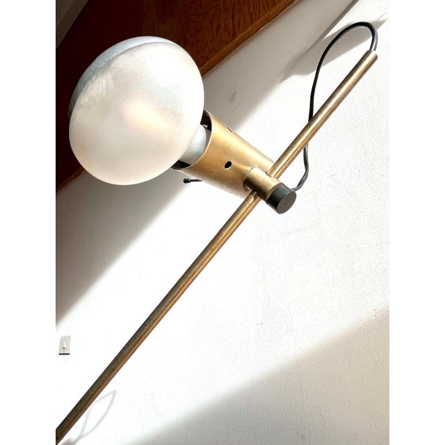 1950s Model 255 Clamp Table Lamp by Tito Agnoli for Oluce, 1959 For Sale - Image 5 of 14