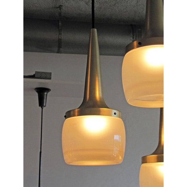 Set of Three Large Staff Pendant Lights, 1960 For Sale - Image 10 of 10
