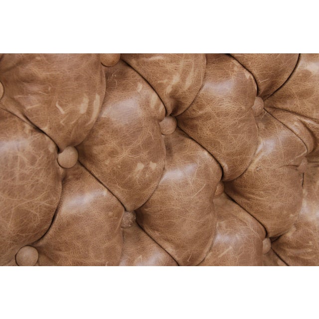 Lexington Tufted Leather Executive Desk Chair For Sale - Image 9 of 15