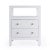 2020s Nora 21 in. W Rectangular Wood 2 Drawer Nightstand with Open Shelf, White For Sale - Image 5 of 9