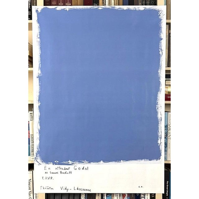 Waiting for Godot by Samuel Beckett Large Original 1999 Theatre Vidy-Lausanne Poster For Sale In New York - Image 6 of 7