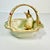 Tan 1990s Vintage Hollywood Regency Majolica Flora Bunny Jelly Bean Bowl, Fitz & Floyd Trompe L’Oeil Style For Sale - Image 8 of 14