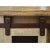 Farmhouse Crafters and Weavers Bayshore Sliding Door / 3 Drawer End Table For Sale - Image 3 of 6