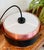 Saturn Pendant Lamp in Copper and Black Metal by Jo Hammerborg for Fog & Mørup, 1960s For Sale - Image 12 of 14