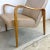 Pair Mid-Centry Bentwood Arm Chairs Attr. Thonet For Sale - Image 9 of 12