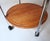Vintage Folding Rolling Serving Cart in Wood, 1970s For Sale - Image 4 of 13