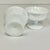 1970s Vintage Americana Arts & Crafts Indiana Glass Grape Milk Glass Champagne Coupes/Sherbet Cups - Set of 8 For Sale - Image 14 of 14