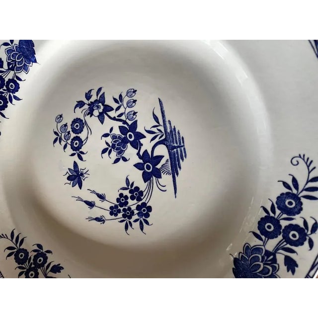 Large Plate from Boch Frères, 1930s, in Very Good conditions. Designed 1920 to 1949 This piece has an attribution mark, I...