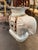 Mid 20th Century Pair of Vintage Chinese Export Glazed Ceramic Elephant Garden Stools For Sale - Image 5 of 11