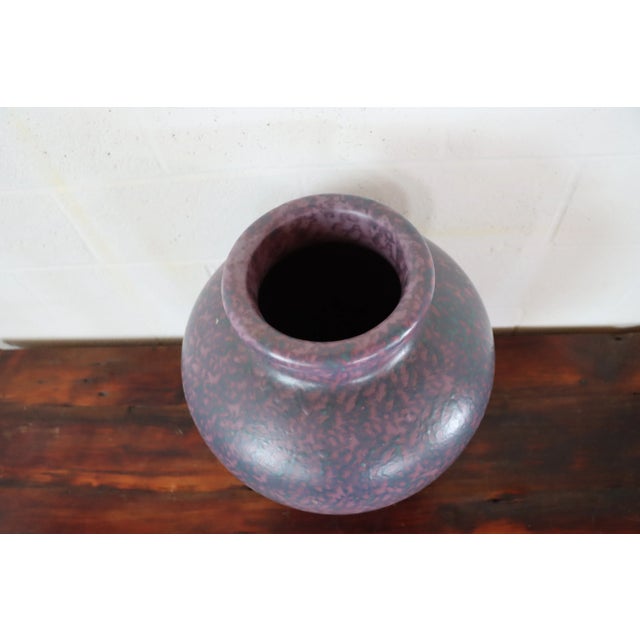 Modern Purple Pottery Vase Chairish