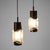 Scandinavian Ice Glass Pendant, 1960s, Set of 4 For Sale - Image 4 of 11