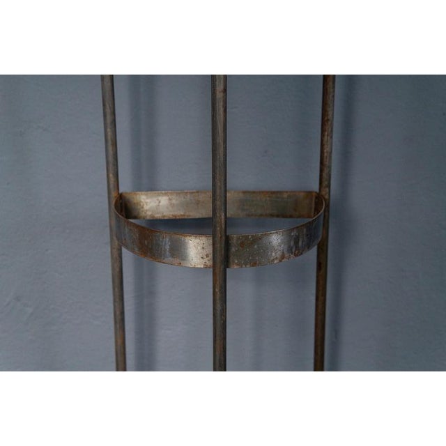 Metal Art Nouveau Coat Rack, First Half of the 20th Century For Sale - Image 7 of 18