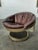 Measurements: seat height 40cm, diameter 80cm, total height 70cm. Furniture rental for any event, film shoots, series,...