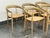 West Elm Irvine Sand Leather Dining Chairs, Set of Six For Sale - Image 9 of 12