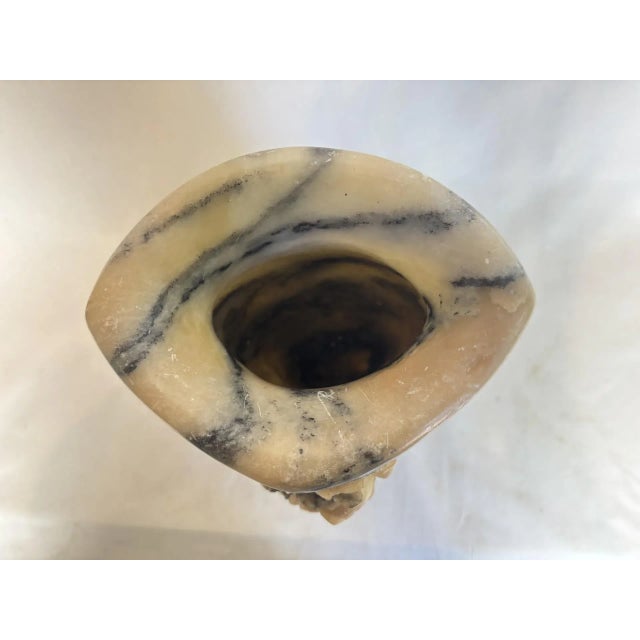 Early 20th Century Carved Soapstone Vase For Sale In Chicago - Image 6 of 9