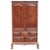 Small Anglo Indian Rosewood Two-Part Linen Press Cupboard For Sale - Image 13 of 13