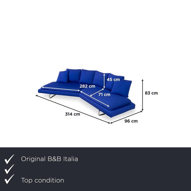 with the B&B Italia Arne, you bring one of Antonio Citterio's most sociable sofa designs into your living room. Its curved...