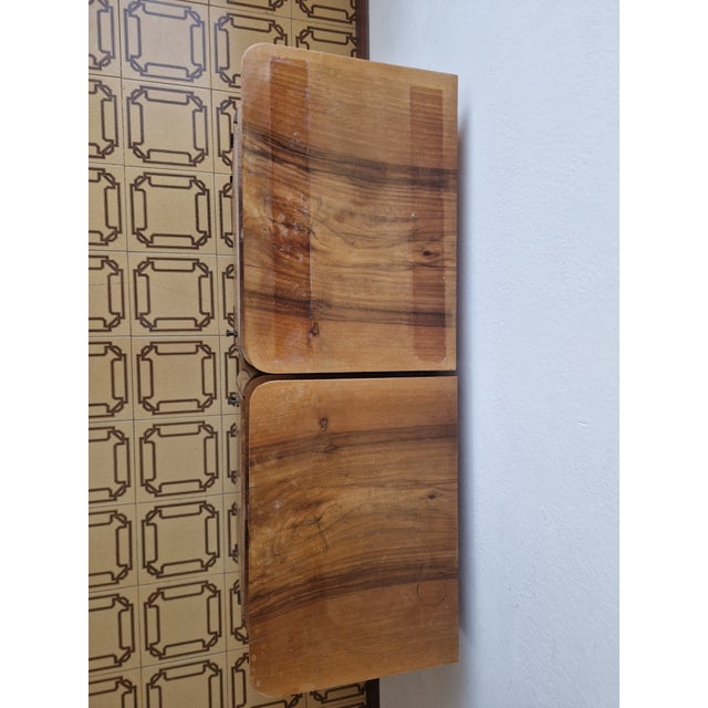 Art Deco Burl Bedside Tables, 1930, Set of 2 For Sale - Image 13 of 16