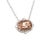 Traditional Natural Morganite Diamond Necklace 14k Gold 10.67 TCW Certified For Sale - Image 3 of 11