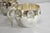 Vintage Modern Regency Style Silver Plated Pedestal Punch Bowl W 12 Hanging Cups For Sale - Image 18 of 18