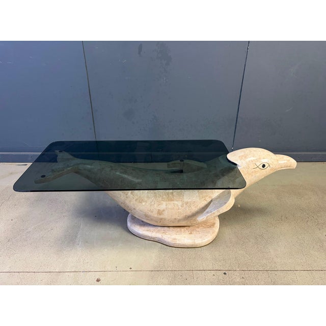 Vintage Dolphin Coffee Table by Maitland Smith, 1980s For Sale - Image 6 of 14