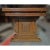 Wood Table Extendable With Carved Detail For Sale - Image 7 of 8