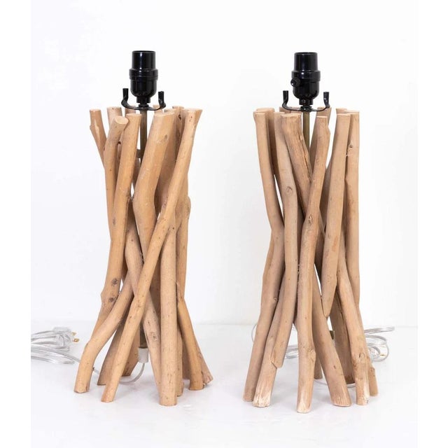 Late 20th Century Pair of Twig Mirrors For Sale - Image 4 of 11