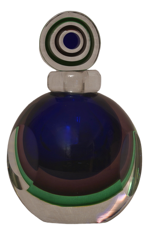 Mid-Century Modern Murano Glass Perfume Bottle, 1990