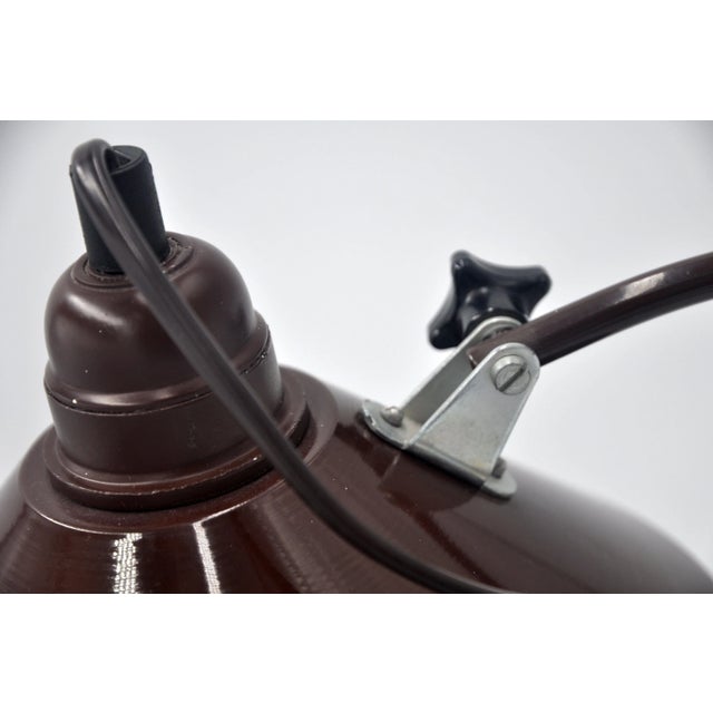 Metal Desk Lamp from Woja, in Very Good conditions. Designed 1970 to 1979 This piece is attributed to the mentioned...