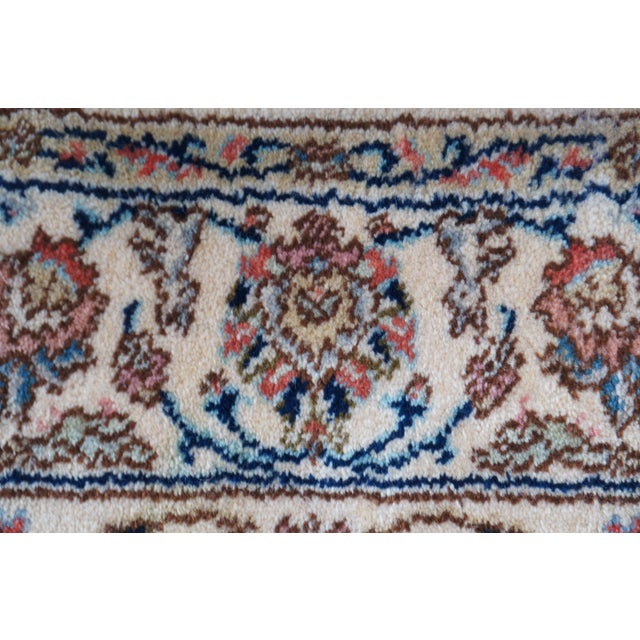 Karastan 100% Wool Oriental Floral Palmettes Animal 738 Area Rug Mat 3' X 5' For Sale - Image 9 of 16