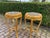 1980s 1980s French Louis XVI Gold Gray Marble Side Tables - Pair For Sale - Image 5 of 10