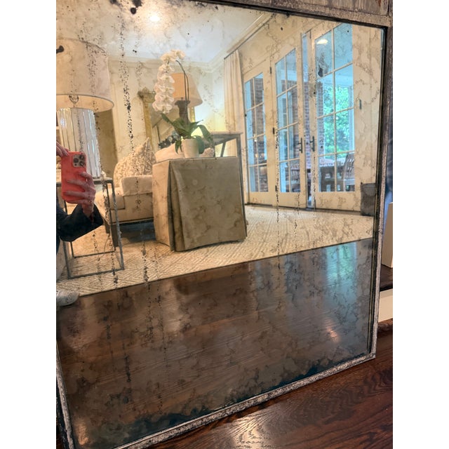 Tin Trumeau-Style Mirror For Sale In Nashville - Image 6 of 6