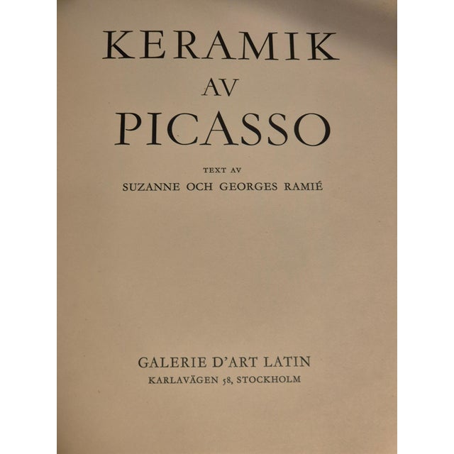 Paper After Picasso, Céramiques de Picasso Plates, 1948, Prints, Framed For Sale - Image 7 of 9