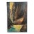 Alice Marcus " Landscape With Foil " Oil on Canvas Painting Framed, 1960's For Sale